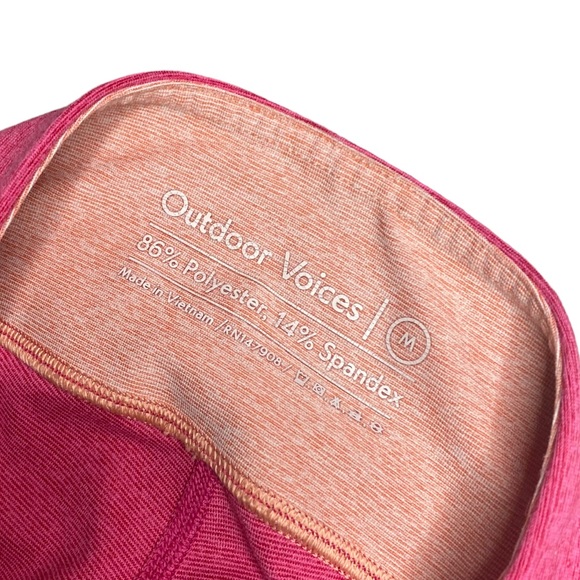 Outdoor Voices | Medium tricolor color block Spring leggings - Picture 4 of 7